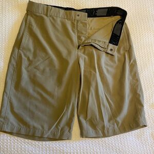 Nike Men's Dri-Fit Khaki Golf Shorts